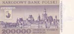 Poland, 200.000 Zlotych, 1989, UNC, p155  