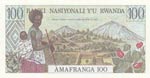 Rwanda, 100 Francs, 1978, UNC, p12a  