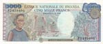 Rwanda, 5.000 Francs, ... 