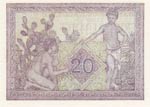 Algeria, 20 Francs, 1945, UNC, p92  