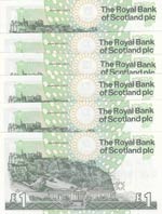 Scotland, 1 Pound, 2001, UNC, p351e, (Total ... 