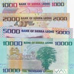 Sierra Leone, 1.000-2.000-5.000-10.000 ... 