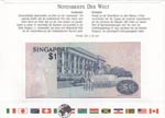 Singapore, 1 Dollar, 1976, UNC, p9, FOLDER  