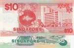 Singapore, 5 Dolar and 10 Dolar, 1988/1997, ... 