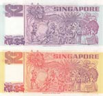 Singapore, 2 Dollars, 1990/1992, UNC, p27; ... 