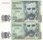 Spain, 1.000 Pesetas, ... 