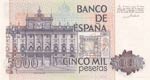 Spain, 5.000 Pesetas, 1979, AUNC, p160  