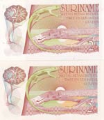 Suriname, 2 1/2 Gulden, 1985, UNC, p119a, ... 