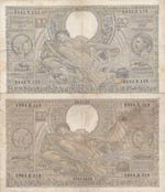 Belgium, 100 Francs-20 Belgas, 1933/1943, ... 