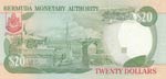 Bermuda, 20 Dollars, 1999, UNC, p43b Queen ... 