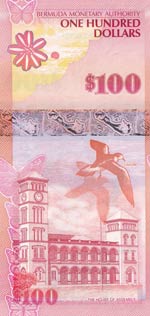 Bermuda, 100 Dollars, 2009, UNC, p62a  