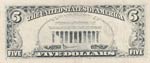 United States of America, 5 Dollars, 1995, ... 