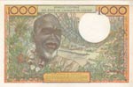 West African States, 1.000 Francs, 1977, ... 