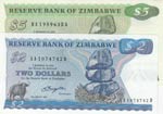 Zimbabwe, 2-5 Dollars, ... 