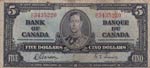 Canada, 5 Dollars, 1937, ... 