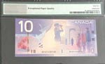 Canada, 10 Dollars, 2008/2009, UNC, p68b  ... 