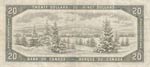 Canada, 20 Dollars, 1954, VF, p80b Queen ... 
