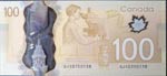 Canada, 100 Dollars, 2011, UNC, p110c  