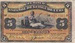 Cuba, 5 Pesos, 1896, VF, ... 