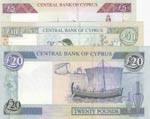 Cyprus, 5-10-20 Pounds, 2003/2004, UNC, ... 