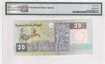 Egypt, 20 Pounds, 2001, UNC, p65a PMG 65 EPQ 