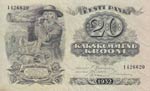 Estonia, 20 Kron, 1932, ... 