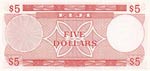 Fiji, 5 Dollars, 1974, UNC, p73c  Queen ... 