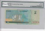 Fiji, 2 Dollars, 2002, UNC, p104a PMG 66 EPQ ... 