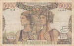 France, 5.000 Francs, ... 