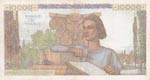 France, 10.000 Francs, 1954, VF(+), p132d ... 