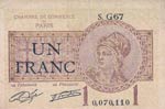 France, 1 Franc, 1922, ... 