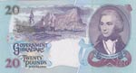 Gibraltar, 20 Pounds, 1995, UNC, p27a Queen ... 
