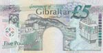Gibraltar, 5 Pounds, 2000, UNC, p29 Queen ... 