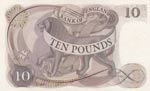 Great Britain, 10 Pounds, 1964, UNC, p376a ... 