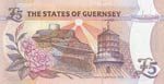 Guernsey, 5 Pounds, 1996, UNC, p56c Queen ... 