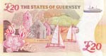 Guernsey, 20 Pounds, 1996, UNC, p58c Queen ... 