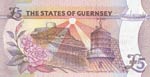 Guernsey, 5 Pounds, 2000, UNC, p60 ... 