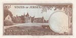 Jersey, 10 Shillings, 1963, AUNC(-), p7a ... 