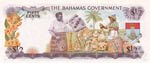 Bahamas, 1/2 Dollar, 1965, UNC, p17a  Queen ... 