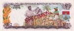 Bahamas, 1/2 Dollar, 1968, UNC, p26s, ... 