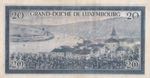 Luxembourg, 20 Francs, 1955, XF, p49a