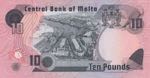 Malta, 10 Liri, 1967, AUNC, p36a