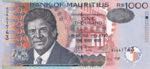 Mauritius, 1.000 Rupees, ... 