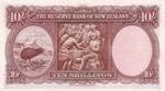 New Zealand, 10 Shillings, 1960/1967, XF(+), ... 