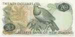 New Zealand, 20 Dollars, 1977/1981, XF, p167d