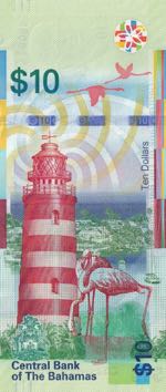 Bahamas, 10 Dollars, 2016, UNC, p79
