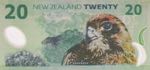 New Zealand, 20 Dollars, 1999, UNC, p187a