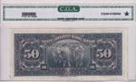 Turkey, 50 Lira, 1947, XF, p143a, 3. Emission