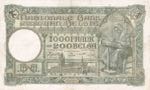 Belgium, 1.000 Francs-200 Belgas, 1943, VF, ... 