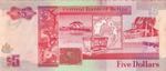 Belize, 5 Dollars, 1990, UNC, p53a